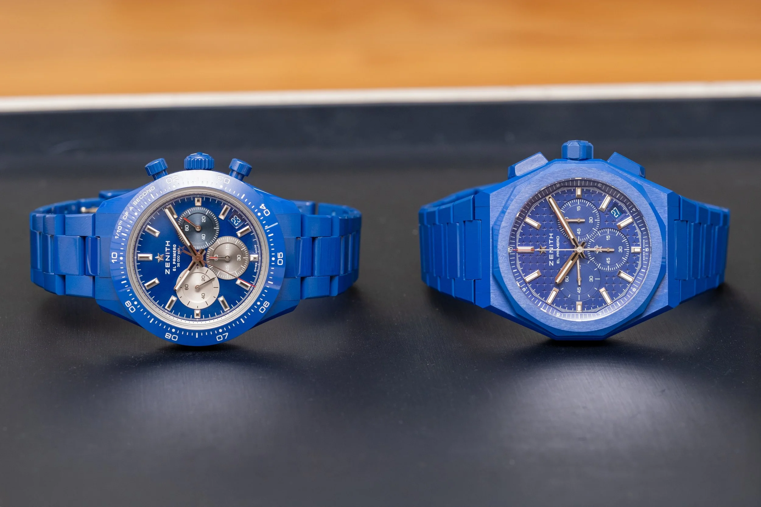 FGFC ブランド / P60 アート (ブルーセット) / 10.1インチ First Look: The Zenith Blue Ceramic 160th Anniversary Trilogy